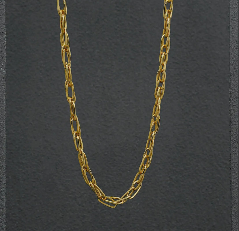 Cadena candado de hombre 65cms